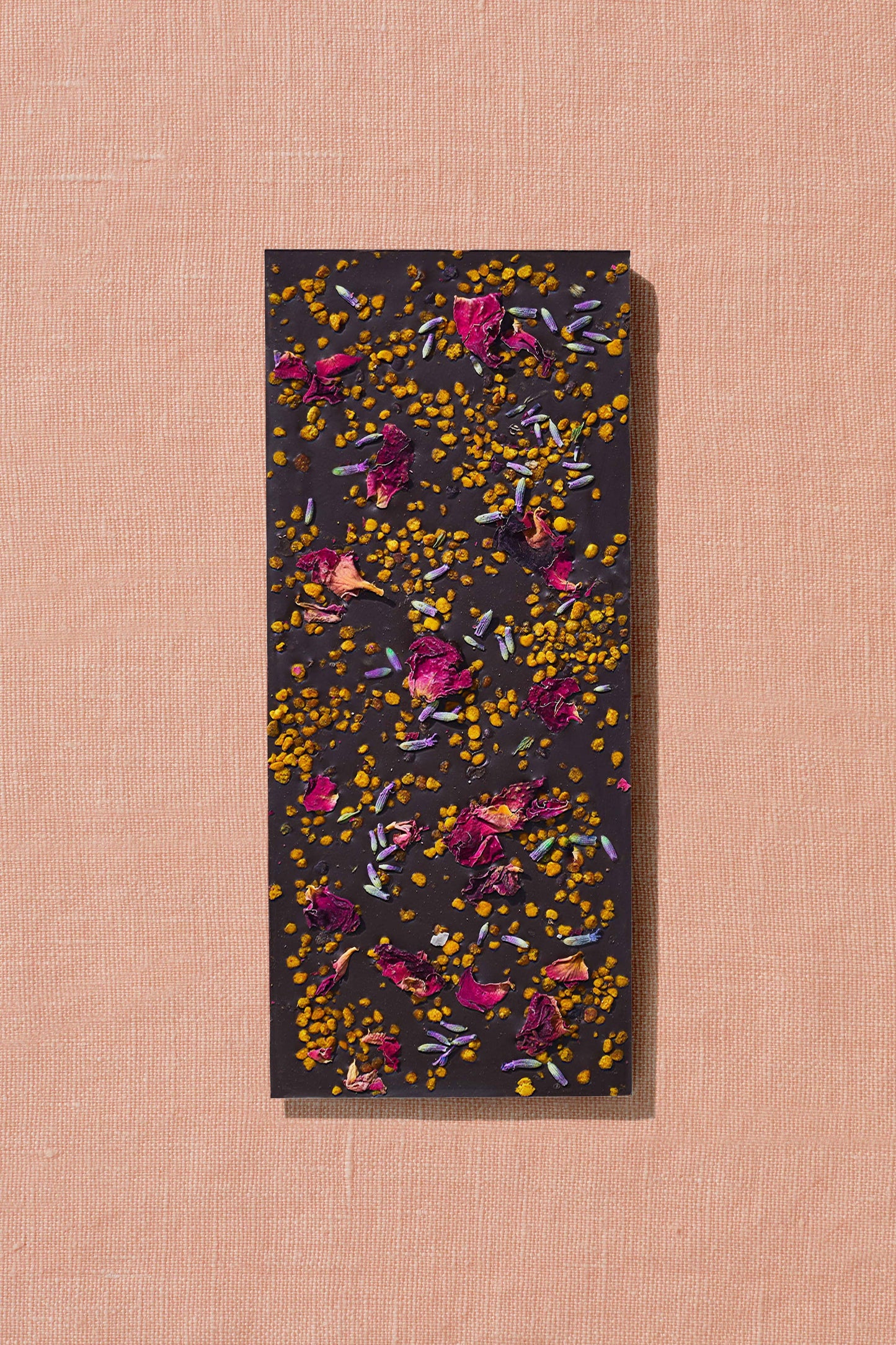 Spring & Mulberry - Lavender, Bee Pollen, Rose Petal Date-Sweetened Chocolate