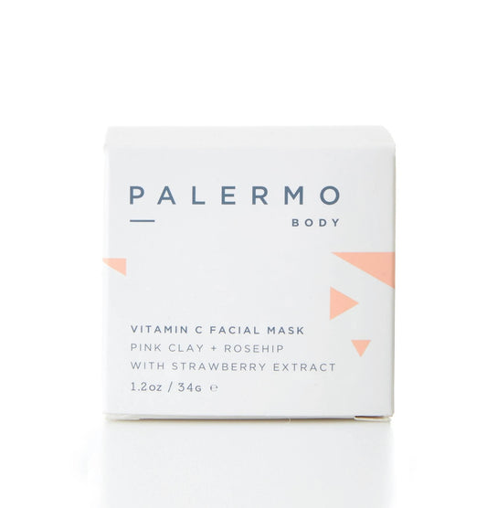 Vitamin C Facial Mask - Pink Clay + Rosehip